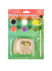 Набор для росписи Пони (магниты) (3шт) (К3114) (3 заготовки+3 магнита+6 красок -24мл+кисть) (блистер)