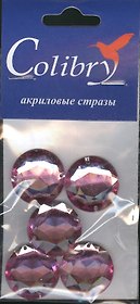Стразы акриловые Colibry 12 (R20) (круглые) (20 мм) (упаковка)