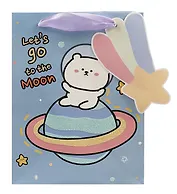 Пакет А5 23*18*10 "Звездопад" дет., бум.мат.ламинат