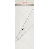 Угольники «Centro», 32 см 45°, 32 см 30°/60°, Rotring