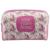 Косметичка на молнии «Never stop dreaming. Единороги», 16х8 - 1