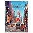 Записная книжка А6 80л кл. "ГОРОД" тв.переплёт, полноцв.печать, выб.УФ-лак, мат.ламинация - 0