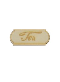 Заготовка из дерева «Табличка с надписью. Tea»