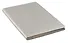 Записная книжка А6+ 80л "SOFT TOUCH. Серебро" интегр.обл., иск.кожа, офсет 70г/м2, тонир,комбин.блок (в лин., точку, без лин.), скругл.углы, цв.форзацы, цв.торец, ляссе, инд.уп. - 1