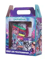 Centrum, Набор для раскрашивания Enchantimals (сумочка, фломастеры 12 цветов, подставка)