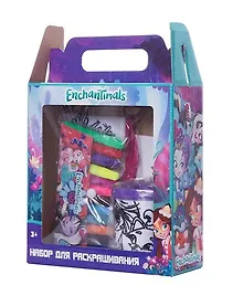Centrum, Набор для раскрашивания Enchantimals (сумочка, фломастеры 12 цветов, подставка)