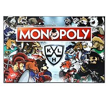 Настольная игра «Новая Монополия КхЛ Маскоты», Hasbro