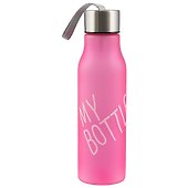Бутылка My bottle/Май ботл матовая розовая 600мл (пластик) 12-07664-8016-fen - 0