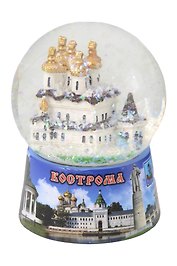 Шар сувенирный деколь большой Кострома (6,5см) (Кострома) (098D-65-33)