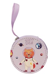 Кошелек на молнии Kawaii (круглый) (ПВХ) (8,5 см) (12-24781-154)