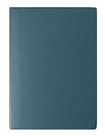 Записная книжка А6 80л кл. "Inspiration series" морская волна, PU, Yoi