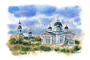 Открытка «Арзамас. Воскресенский собор»