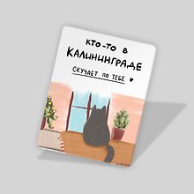 Магнит Кот в Калининграде (МVS-01387)