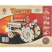 ЧУДО-ДЕРЕВО Сборная деревянная модель Трактор (mini) 80091