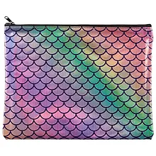 Папка для тетрадей «Rainbow fish-scale» В5, на молнии