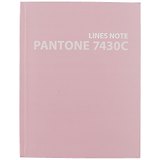 Книга для записей А5 96л лин. "Pantone line. 4" интегр.переплет, мат.ламинация, выб.лак, пантон.печать