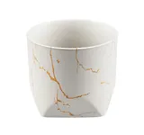 Кашпо Мрамор (белое) (керамика) (8х7) (12-06650-202306-99)