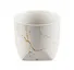 Кашпо Мрамор (белое) (керамика) (8х7) (12-06650-202306-99) - 0