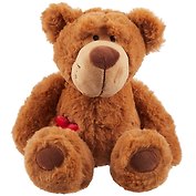 Мягкая игрушка Мишка, с сердечком 32 см цв. в ассорт.