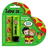 Набор Love is Бальзам для губ Арбуз-ананас+3 жевательных резинки (блистер) (14х12) (Гк 134/9)