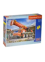 Пазл 180 MIDI B-018147 Авто-кран (32х23см) (7+) (коробка) (Castorland)