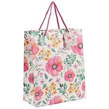 Подарочный пакет «Watercolor pattern», А4
