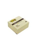 Блок-куб 76*76 самоклеящийся Post-it BASIC 400л, желтый, 3М