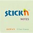 Блок для записей Stick`n Neon notes, светло-зелёный, 7.6 х 7.6 см - 1