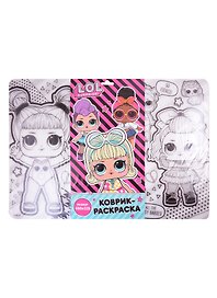 Коврик для раскрашивания «LOL. Star», 48х33,5 см