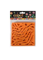 Подставки войлочные Полоски (6 шт.) оранжевые (002358)