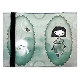 Обложка для книг с граф.miss miza (20,5*13см) BstM2.7