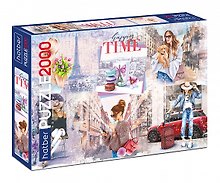 Пазл «Happy time» 2000 элементов, Premium, Hatber