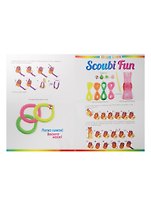 Happy Loom Scoubi Fun Набор для плетения браслетов (02208) (4 браслета) (4 веревочки+станок+крючок+4 подвески) (6+) (коробка)
