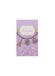 Кулоны в асс.2 Сердце ажурное серебро (QA 6925) (14021283) (упаковка)