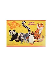 Альбом для рисования Unnika, "Веселая компания (звери)", А4, 12 листов, на скрепке