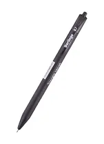 Ручка шариковая Berlingo, Triangle Velvet, автоматическая черная 0,7 мм