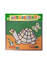 Набор для творчества Дрофа-Медиа Аппликация Картинка из песка Черепаха