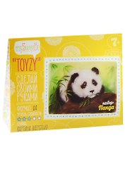 Набор Toyzy Панда (TZ-P041) (А4) (Техника Картина шерстью) (7+) (MySweeBe) (Hand made) (Сделай своими руками)