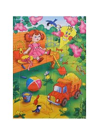 Пазлы Во дворе (1184) (3+) (Дрофа)