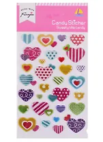 Наклейки акрилл Сердца