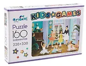 Пазл Kids Games. 160 элементов. Спорт "Балетный класс" 22х33 см.