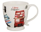 Кружка I love London (500мл) в подарочной упаковке (153-718) - 0