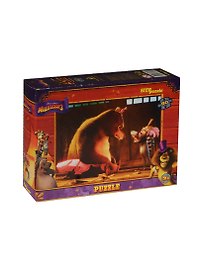 Пазл 80 DreamWorks Мадагаскар3 (77134) (16,5х23см) (3+) (коробка) (в блоке 32шт)