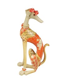 Фигурка Левретка (26х10х7,5см) (247-112)