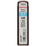 Грифели 0,7мм 12шт "Rotring Tikky" HB, Rotring