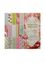 Бумага д/скрапбукинга Summer bloom (11022907) (15х15см) (30л.) (15 дизайнов по 2л.) (упаковка)