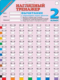 Математика. Вычитание с переходом через десяток. 2 класс