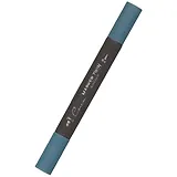 Маркер художественный "Сонет" сине-серый 9, двухсторон., тонк. и широк.долото, Сонет