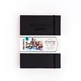 Скетчбук 150*200 50л "Veroneze" черный, акварель., 200г/м2