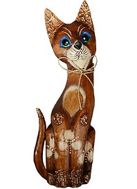 Сувенир дерево Кошка Шэри (30 см) (1221805)